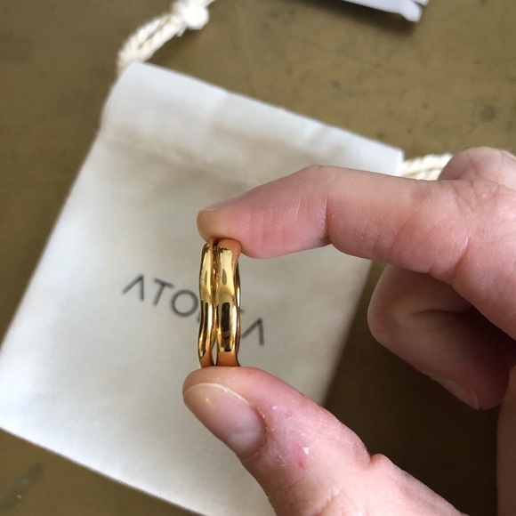 Atolea Gemini Stackable Rings - Picture 5 of 5